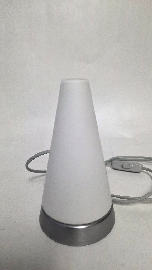 vintage tafellampje (glas), Ophalen of Verzenden, Zo goed als nieuw, Glas, Vintage