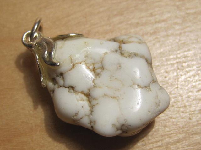 h. 3x aparte edelsteenhanger MAGNESIET (3), Overige voorstellingen, Verzenden, Wit, Nieuw