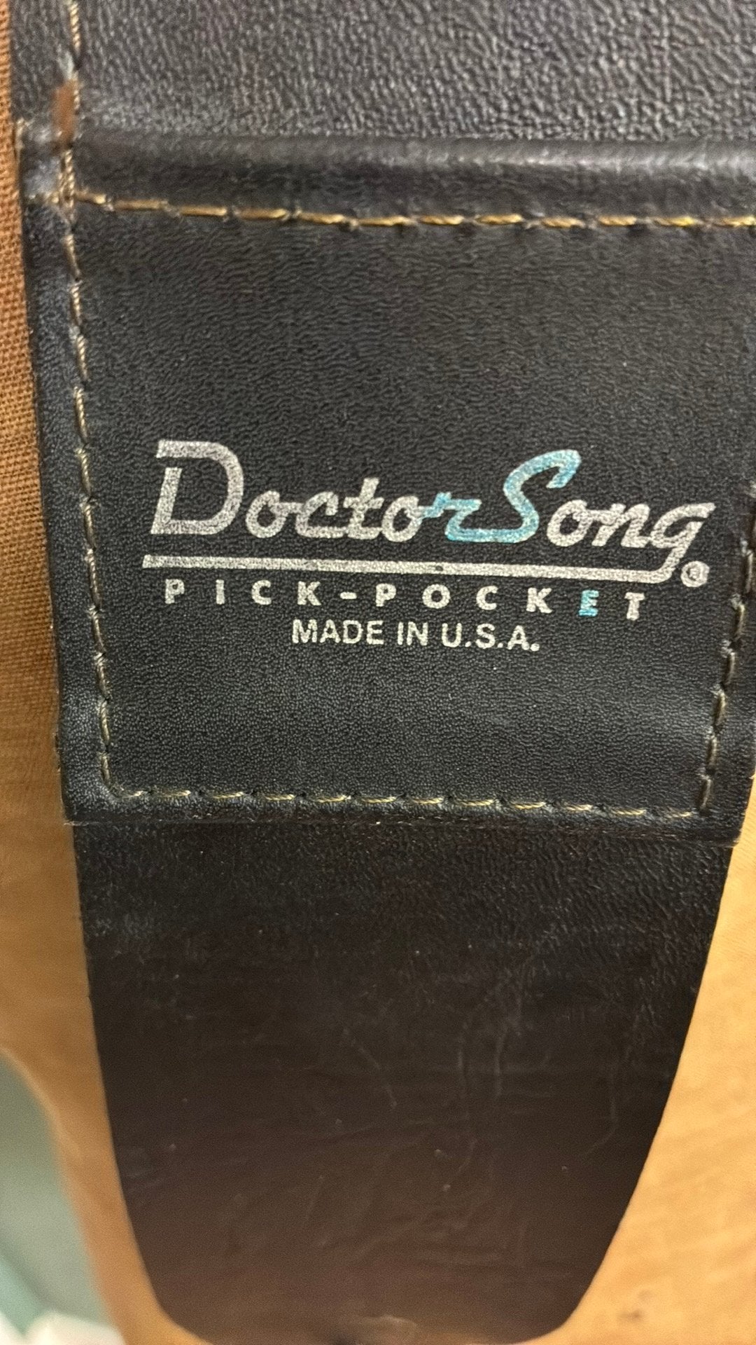 Vintage doctor song pick pocket gitaarband, Ophalen of Verzenden, Nieuw, Overige typen