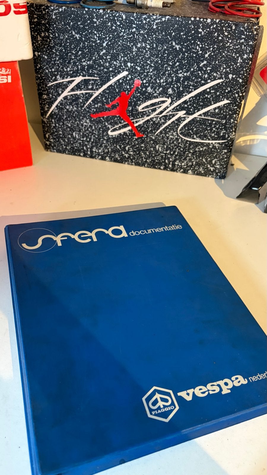 Vespa Sfera Documentatie / Handleiding Scooter-Werkplaatsen, Ophalen of Verzenden, Gebruikt
