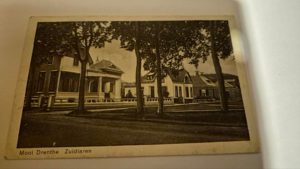 Zuidlaren Mooi Drenthe ansichtkaart, Ophalen of Verzenden, 1940 tot 1960, Gelopen, Drenthe