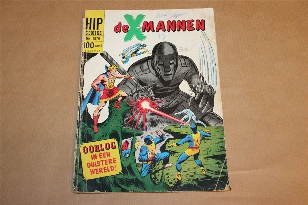 De X-Mannen — HIP Comics, 1e Druk Vintage Strip 1968, Boeken, Eén comic, Ophalen of Verzenden, Gelezen, Amerika