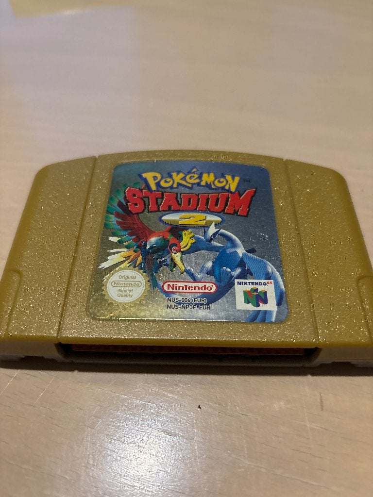 Pokemon stadium 2, Avontuur en Actie, 1 speler, Ophalen of Verzenden, Zo goed als nieuw
