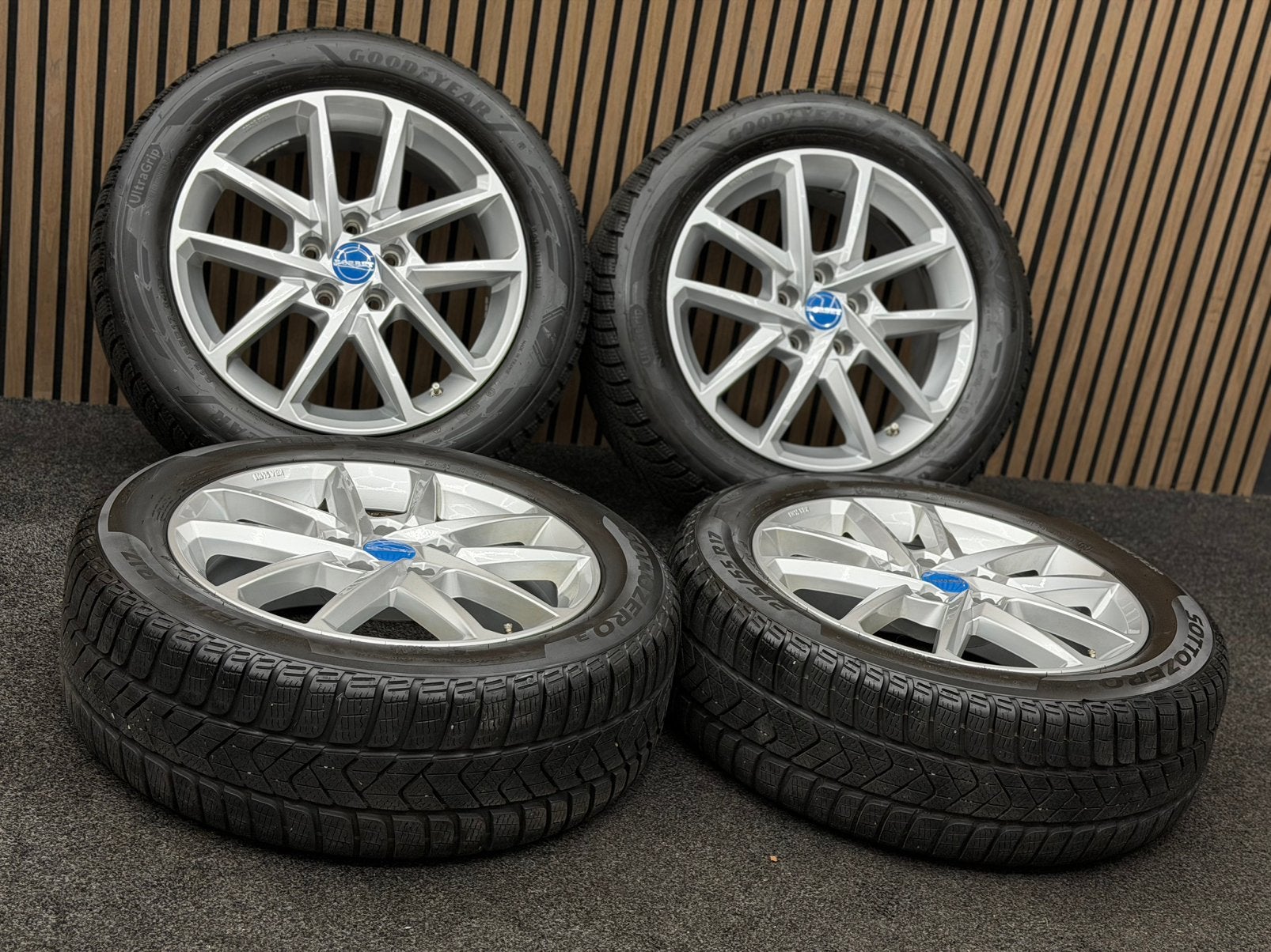 WINTER! 17 inch Borbet N - VW Passat T-Roc 5x112 215/55/17, Auto-onderdelen, Banden en Velgen, Ophalen, 215 mm, ., Banden en Velgen