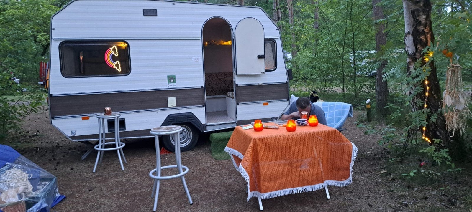 KIP CAVALIER CARAVAN VINTAGE I.Z.G.S, Standaardzit, Tot en met 3, Particulier, 4 tot 5 meter