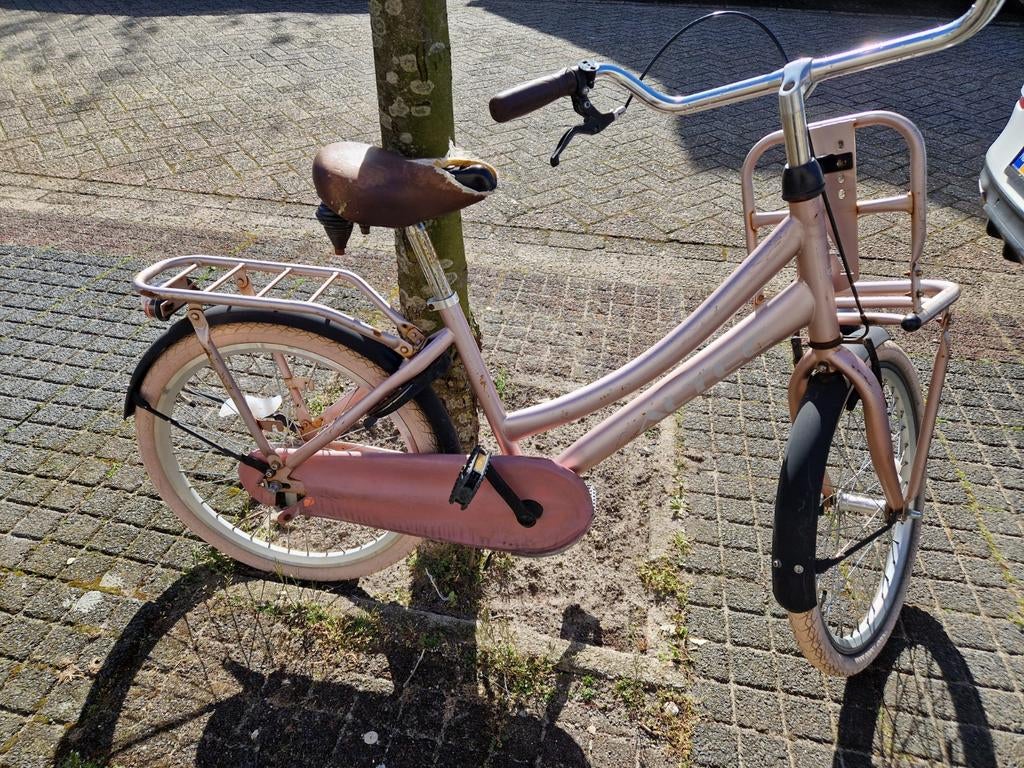 Meisjesfiets 22 inch, Ophalen, Gebruikt, Handrem, Altec