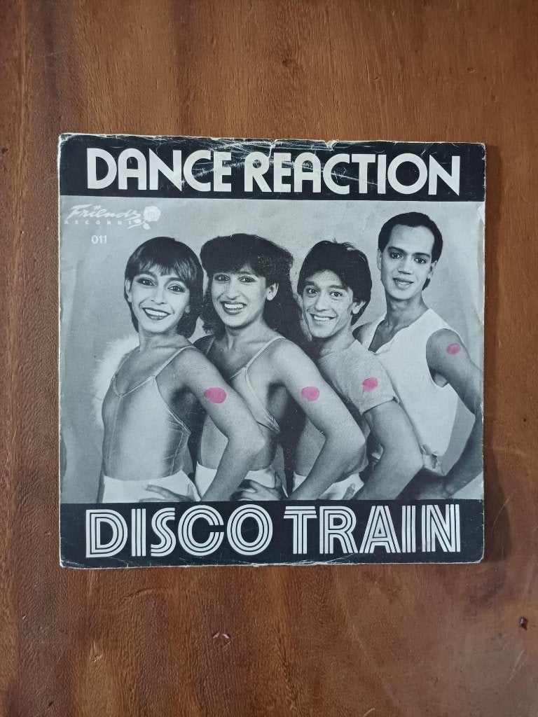 Dance Reaction - Disco Train - Single - Vinyl, Gebruikt, 7 inch, Ophalen of Verzenden, Pop