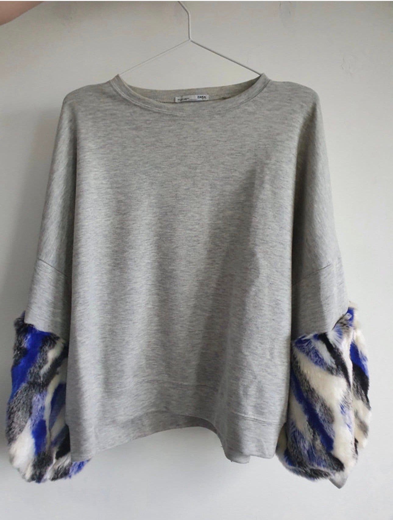Trui Zara, Ophalen, Zara, Maat 36 (S), Grijs