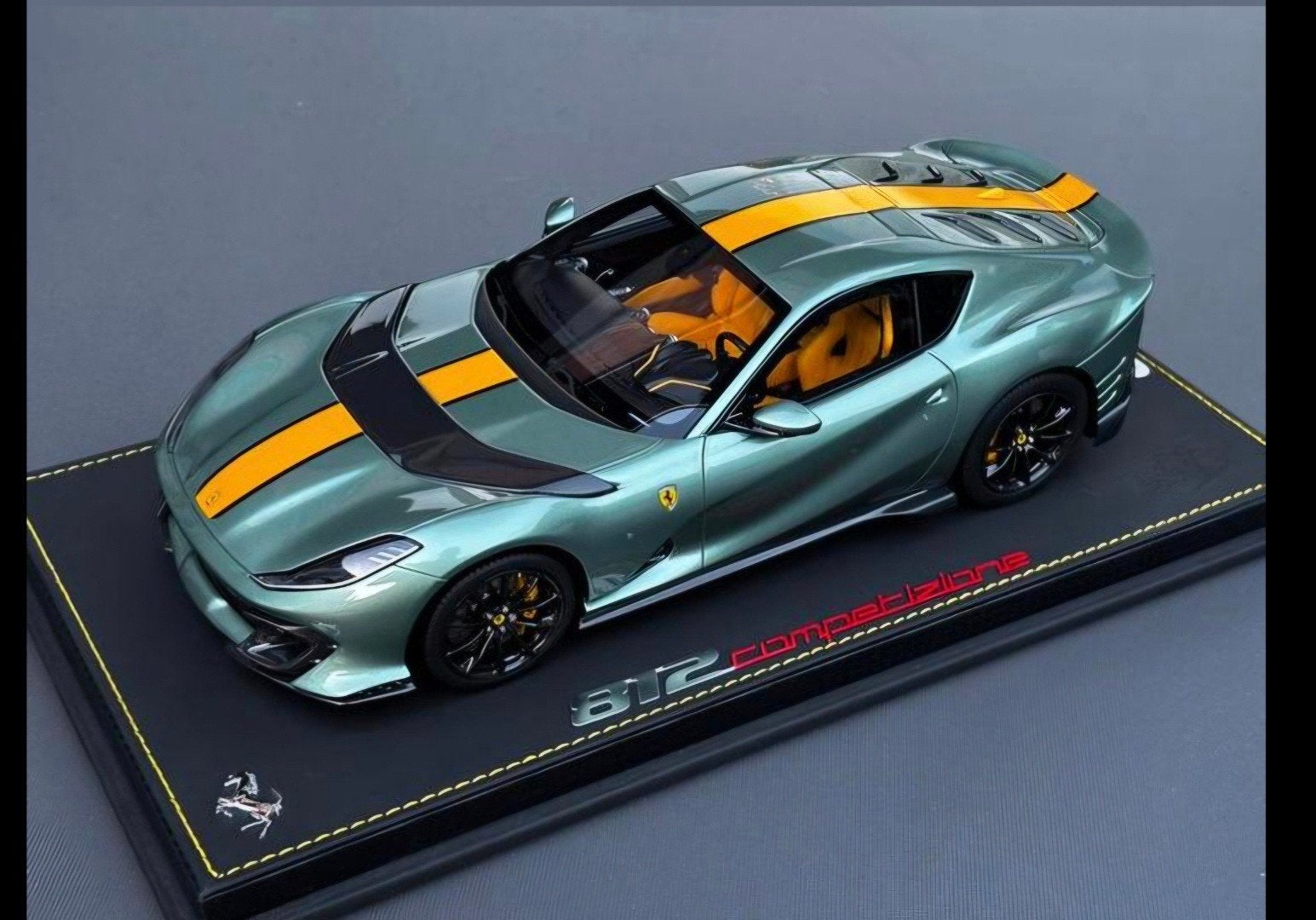 BBR Ferrari 812 Competizione Verde Medio 1:18 I NIEUW #4/10, Ophalen of Verzenden, Nieuw, Overige merken