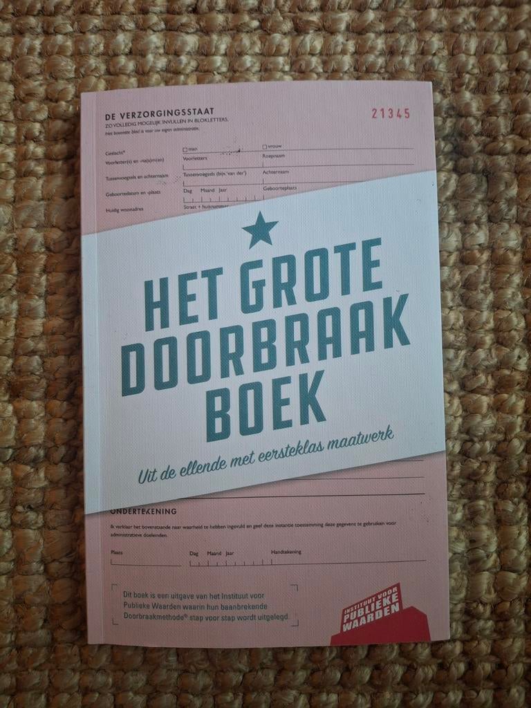 Het Grote Doorbraak Boek - Uit de ellende met maatwerk, Ophalen of Verzenden, Zo goed als nieuw, Elsa Westerveen, Marit Lisschen, Harry Kruiter
