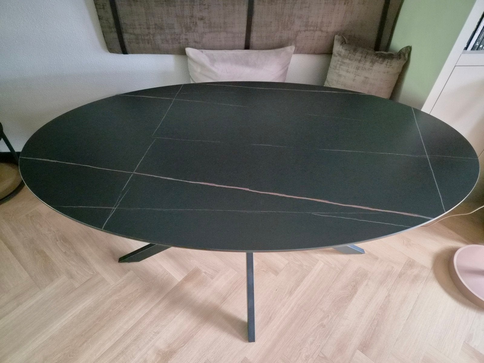 Moderne Eettafel Sintered Stone - Kras- & Hittebestendig, Ophalen, Overige materialen, Nieuw, 50 tot 100 cm