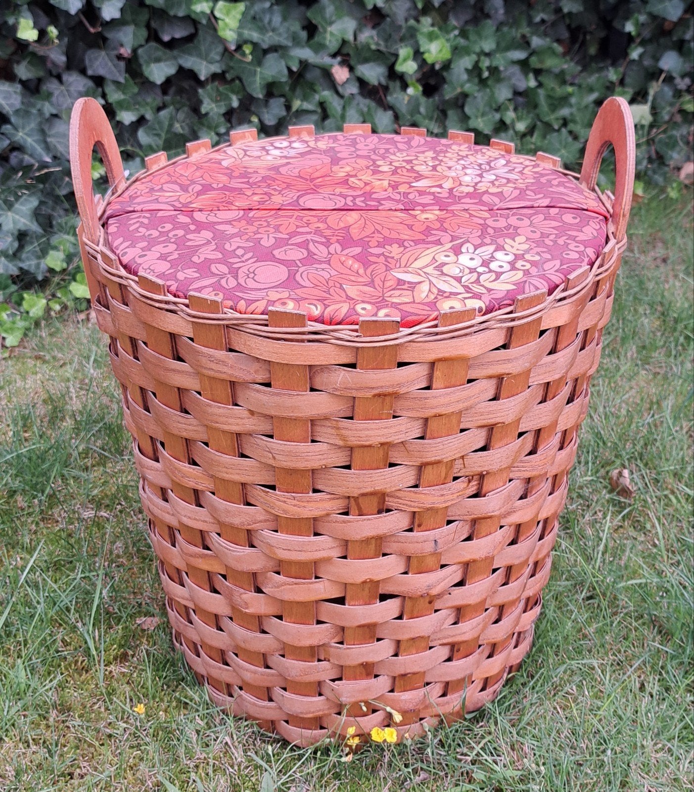 Wasmand vintage wassen opbergen speelgoed plaids, Ophalen