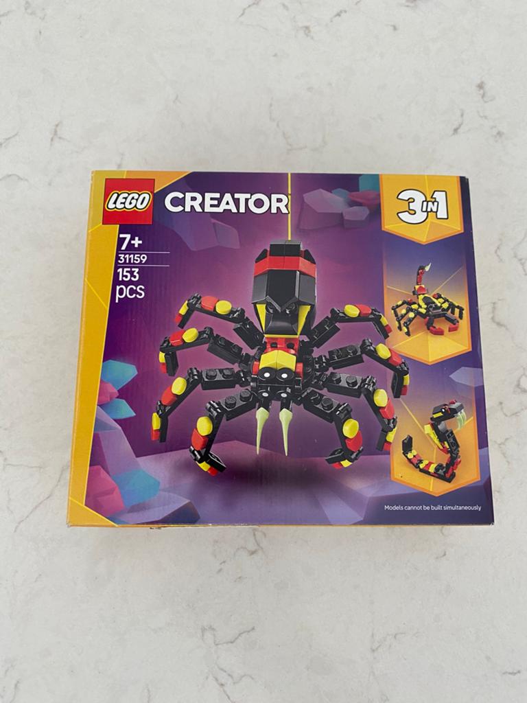 LEGO Creator 31159 Griezelige Spin 3-in-1 Complete Set, Lego, Nieuw, Ophalen of Verzenden, Compleet