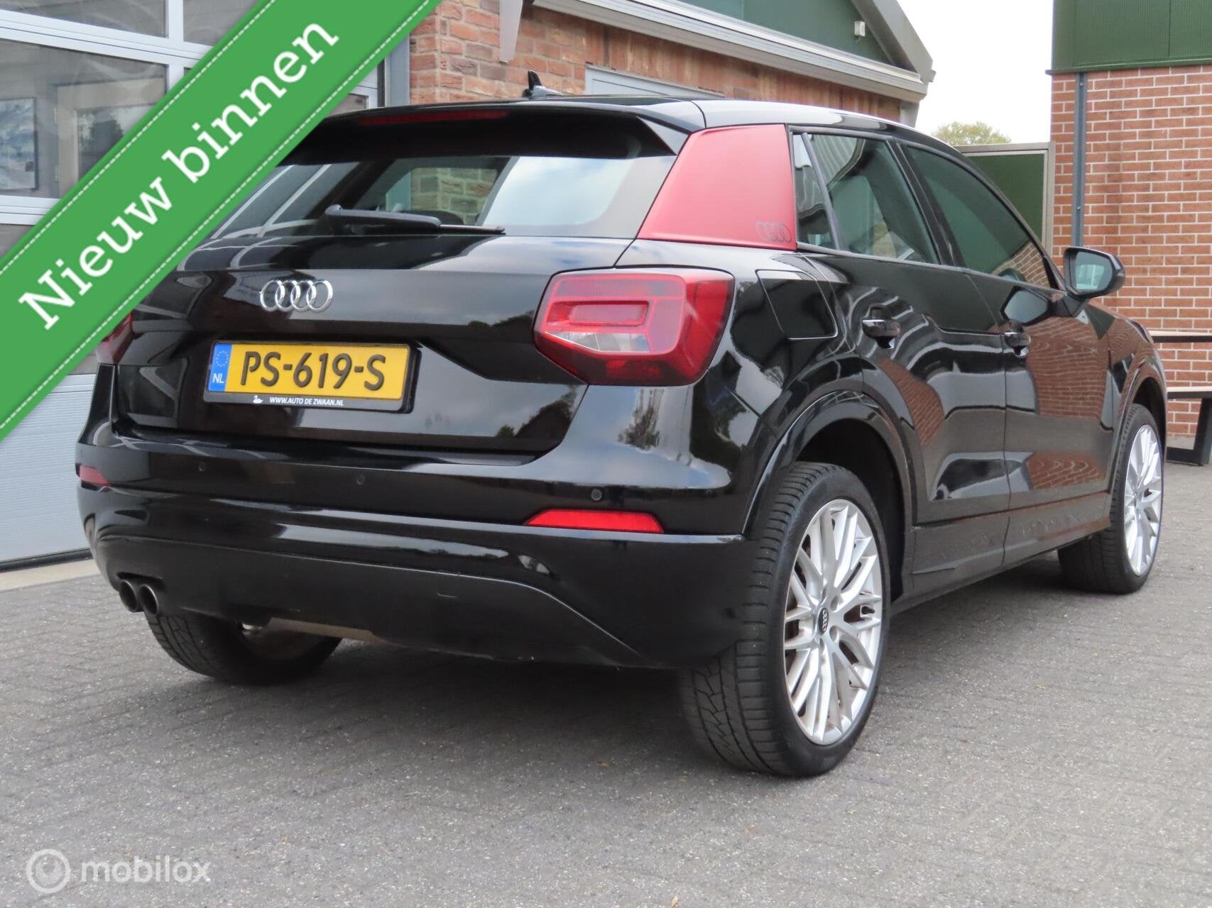 Audi Q2 1.4 TFSI CoD Sport|Afneembare Trekhaak|Keyless Start, Auto's, Gebruikt, 4 cilinders, 150 pk, Zwart