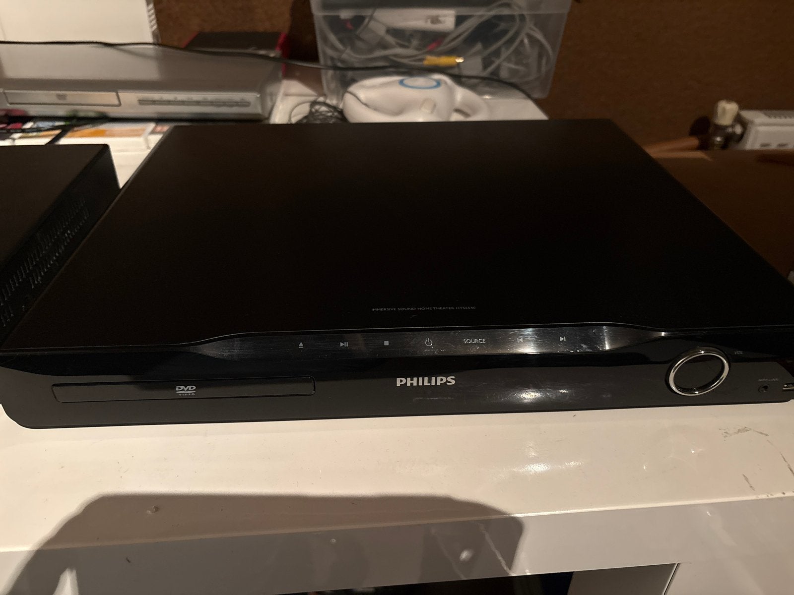 Philips DVD-speler - Zwart, Goede Staat, Ophalen of Verzenden, Gebruikt, Dvd-speler, Philips