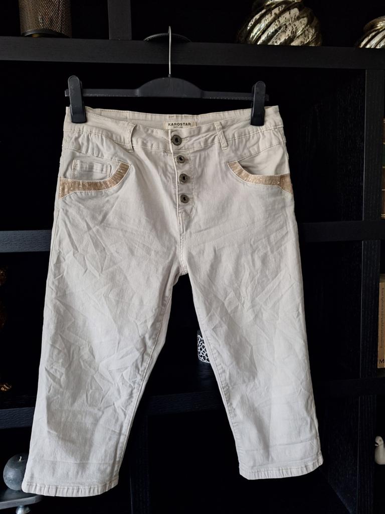 Karostar nieuwe capri / driekwart L 40, Overige kleuren, Nieuw, Ophalen of Verzenden, W30 - W32 (confectie 38/40)