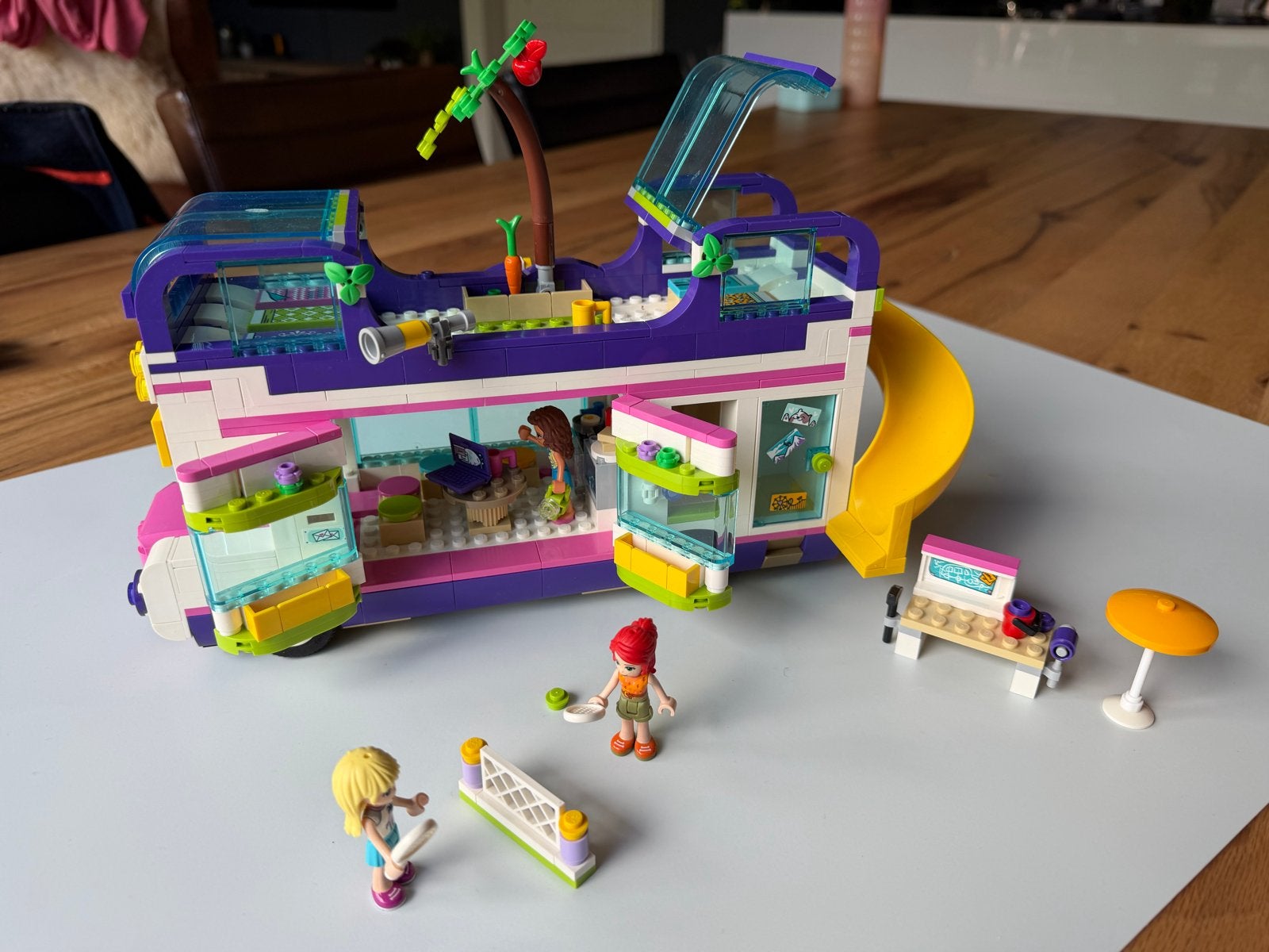 Lego Friends 41395 - Vriendschapsbus - COMPLEET, Lego, Friends, Ophalen of Verzenden, Zo goed als nieuw