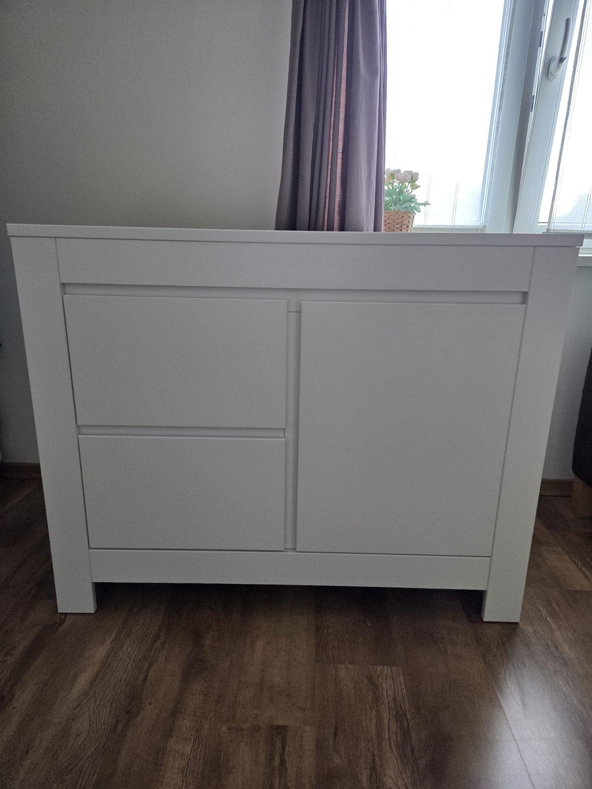 Babykamer Bopita. Ledikant, commode, kast en kapstok, Ophalen, Zo goed als nieuw, Jongetje of Meisje