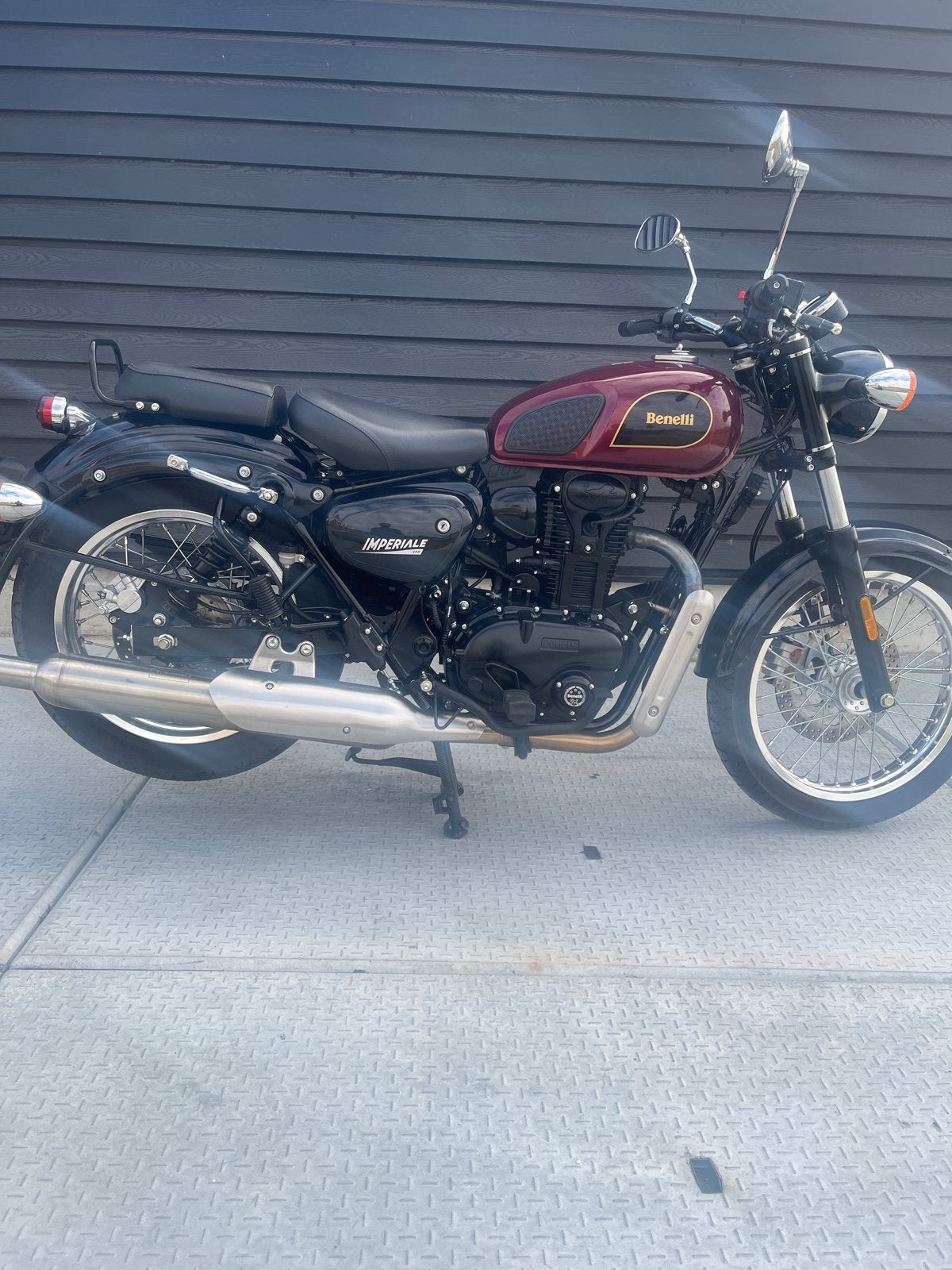 Benelli Imperiale 400 - nieuw showroom staat, Motoren, Occasion, Particulier, Toermotor, Minimaal motorrijbewijs A2
