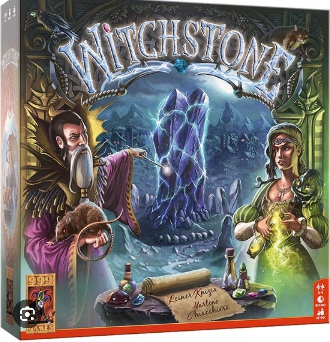 Witchstone Bordspel - Strategisch Spel van 999 Games, Hobby en Vrije tijd, Gezelschapsspellen | Bordspellen, Drie of vier spelers