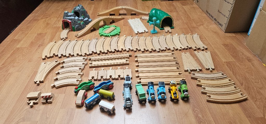 Thomas de trein Hout Set 11, Kinderen en Baby's, Ophalen of Verzenden, Zo goed als nieuw