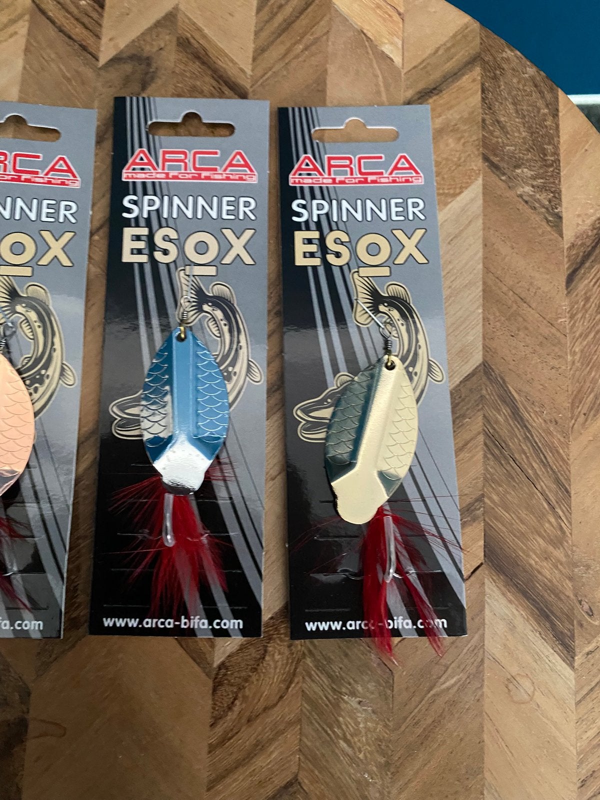 Arca Esox Spinner bladmaat 4, D, Overige typen, Nieuw, Ophalen of Verzenden