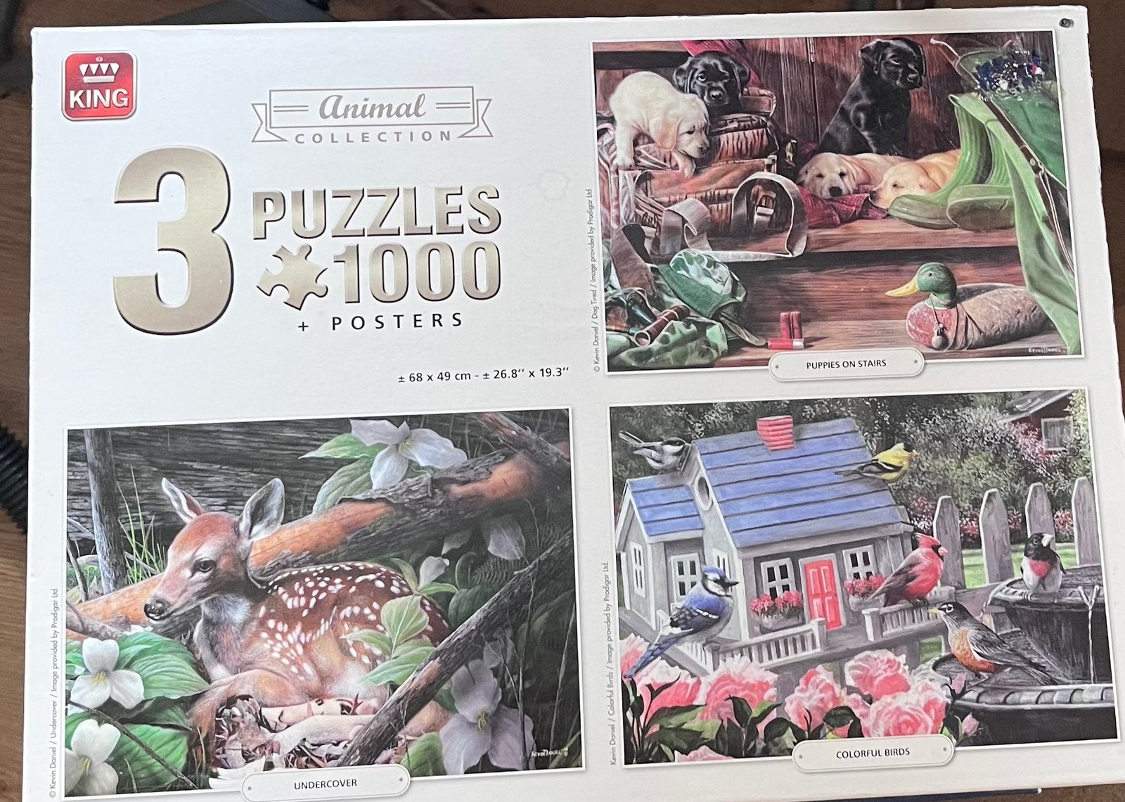 Legpuzzel - Animal Collection, Ophalen of Verzenden, 500 t/m 1500 stukjes, Gebruikt, Legpuzzel