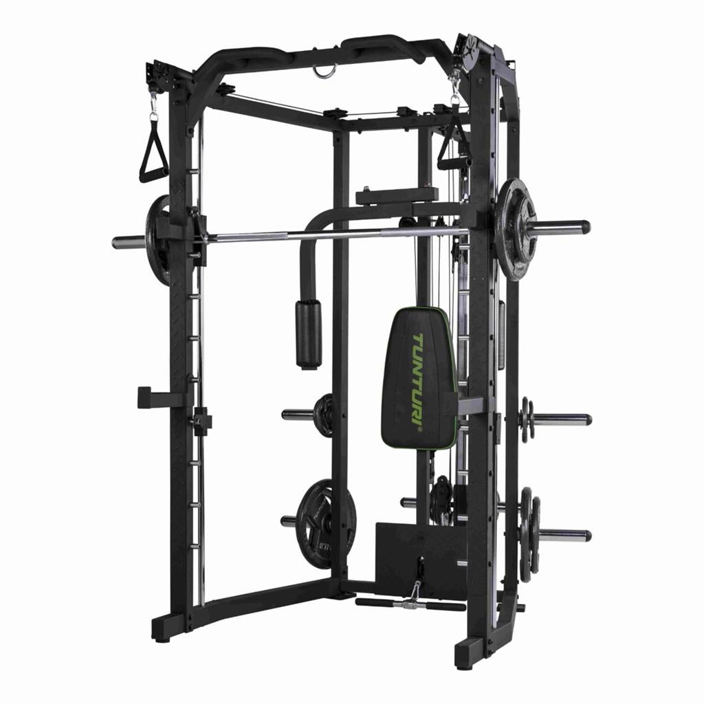 Tunturi SM80 Smith Machine - Krachtstation voor Thuisgym, Ophalen, Krachtstation