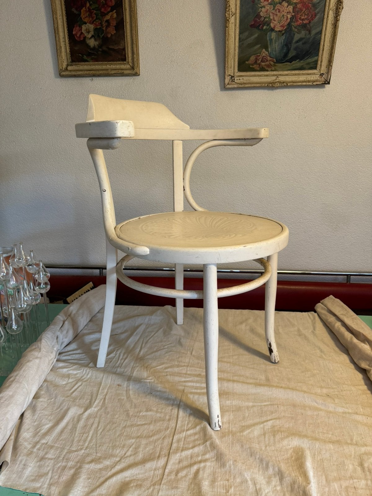 Thonet Stoel,Nr.3. 1910-20-, Ophalen of Verzenden