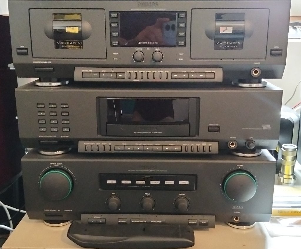 Set van Philips FA930, CD930 en FC931 incl. AB, Ophalen, Philips, Gebruikt, Losse componenten