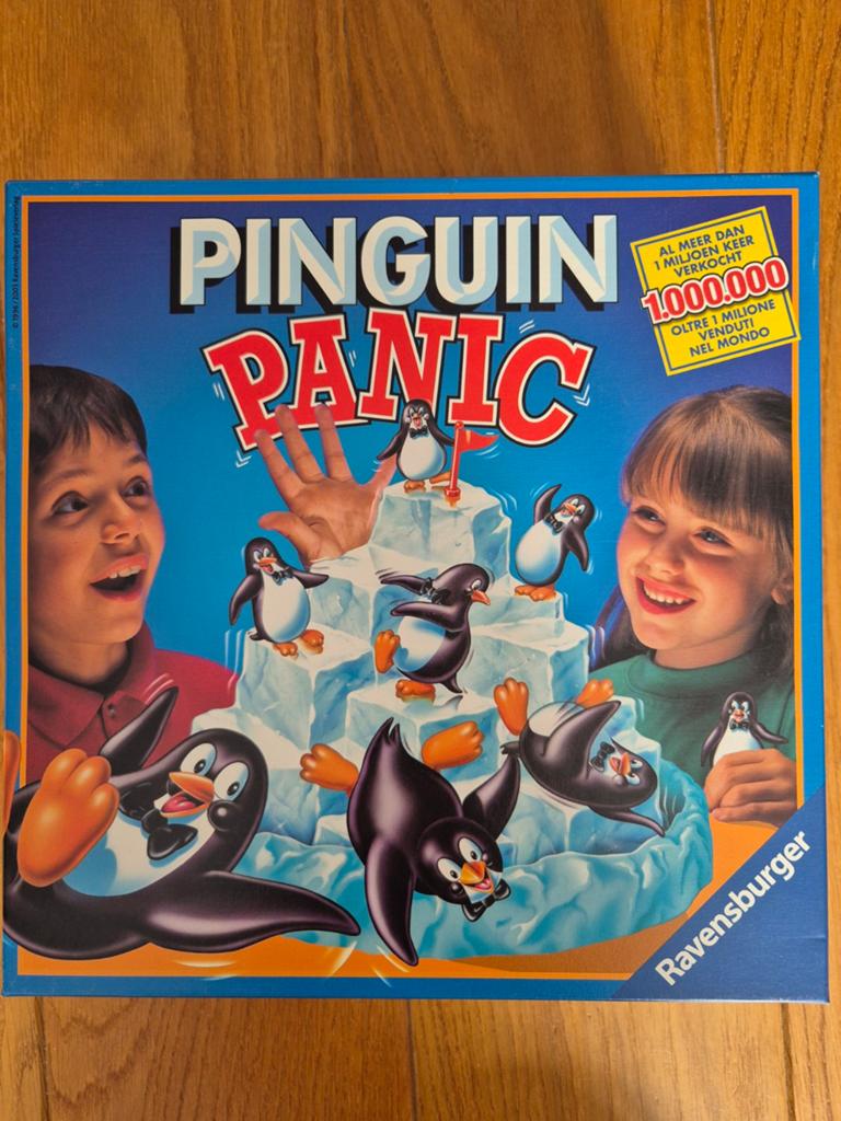Pinguin Panic Ravensburger Bordspel - Zo goed als nieuw, Drie of vier spelers, Ophalen, Zo goed als nieuw, Ravensburger