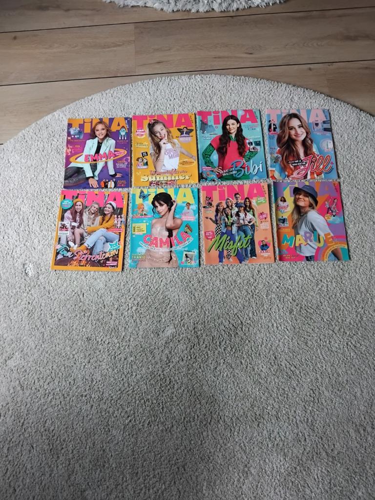 Tina's 8 stuks ., Ophalen, Gelezen, Damesbladen