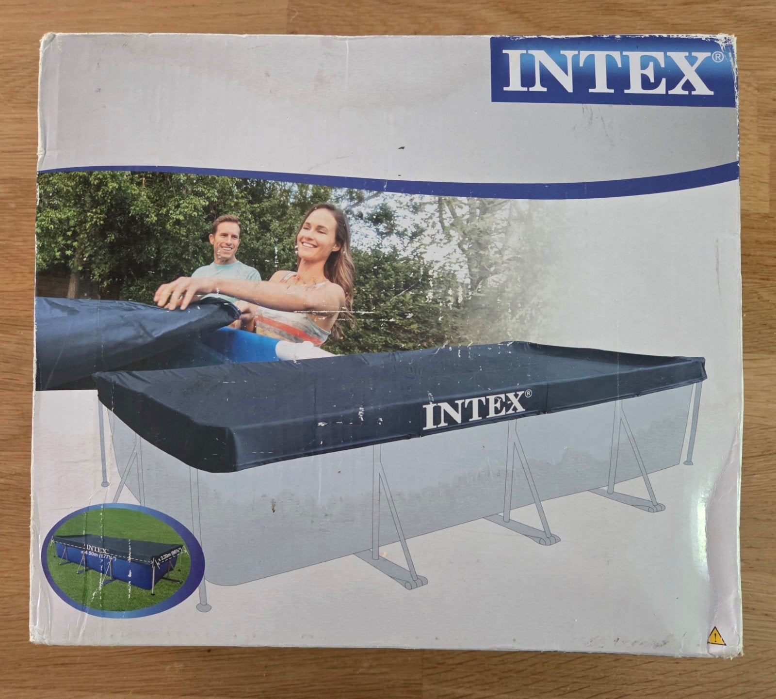 Intex Zwembadzeil Rechthoekig 450 x 220 cm, Tuin en Terras, Zwembad-toebehoren, Ophalen of Verzenden, Nieuw