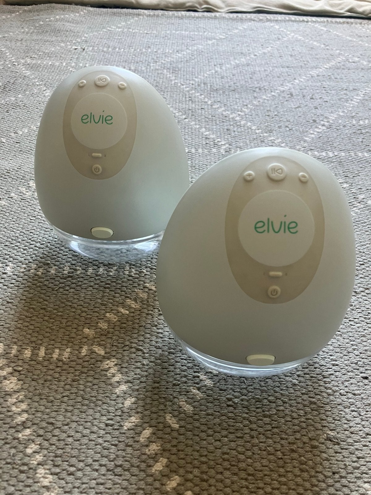 Elvie Pump dubbele elektrische borstkolf, Ophalen of Verzenden, Gebruikt
