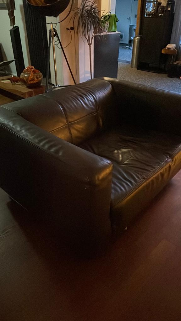 Loveseat ofwel 1,5 zits, Ophalen, Gebruikt, Tweepersoons, 75 tot 100 cm