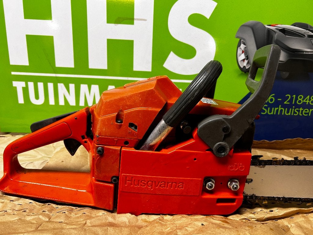 husqvarna 254 xp kettingzaag ouderwets degelijk, Tuin en Terras, Hand-tuingereedschap, Ophalen of Verzenden, Zo goed als nieuw