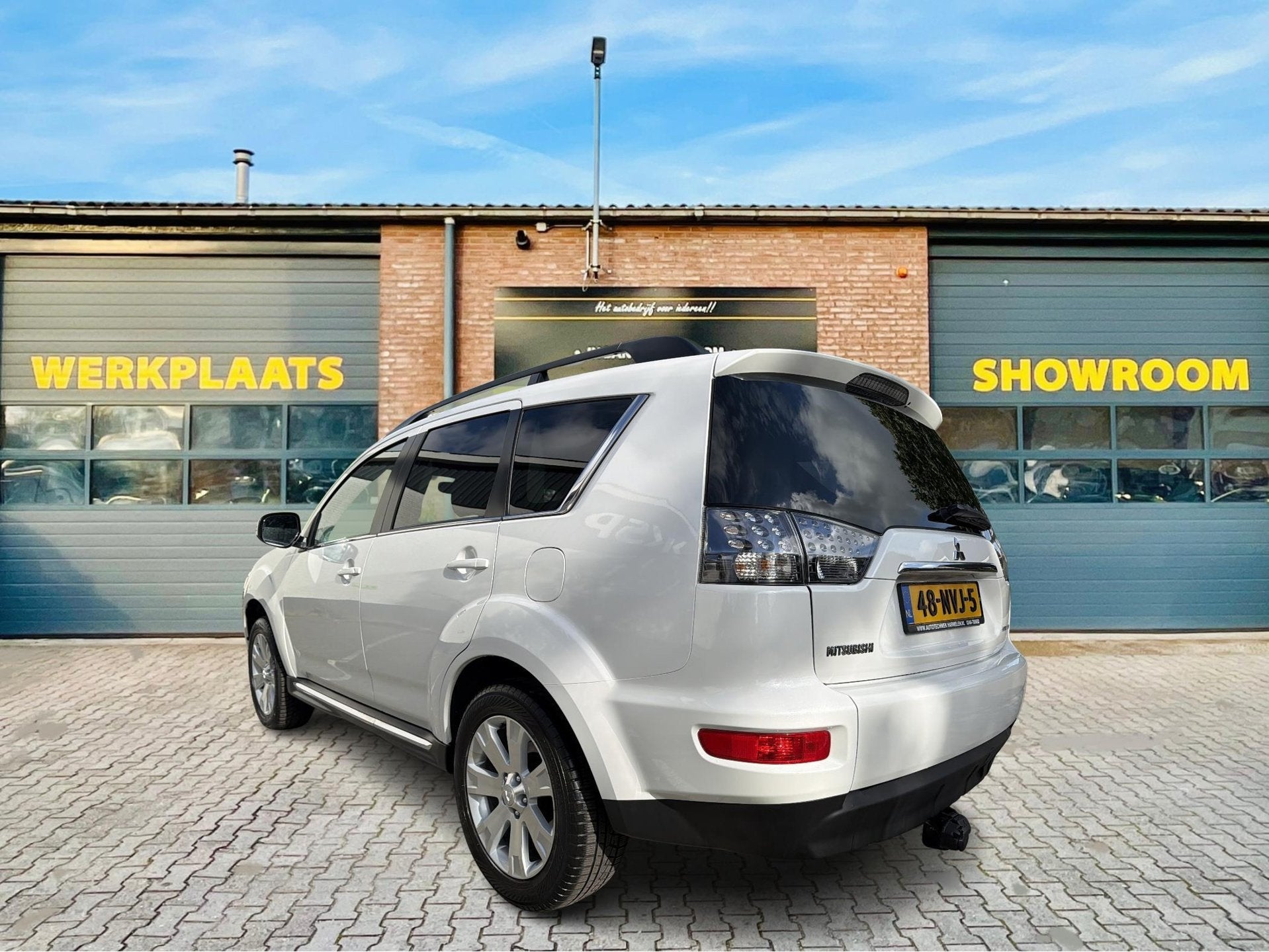 Mitsubishi Outlander 2.0 Edition Aut. *NL-Auto*Parelmoer*, Auto's, 4 cilinders, Origineel Nederlands, Bedrijf, SUV of Terreinwagen