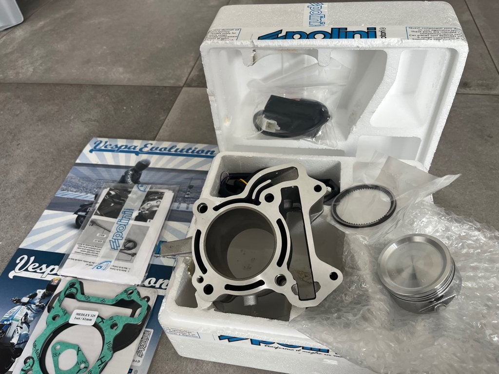 polini cylinder 172cc vespa gts iget euro4