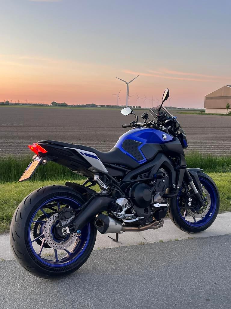 Yamaha mt09 2017, Motorrijbewijs A, Gebruikt, 3 cilinders, Meer dan 35 kW