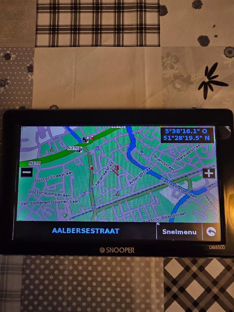 snooper navigatie ventura pro sound db8500, Ophalen, Gebruikt