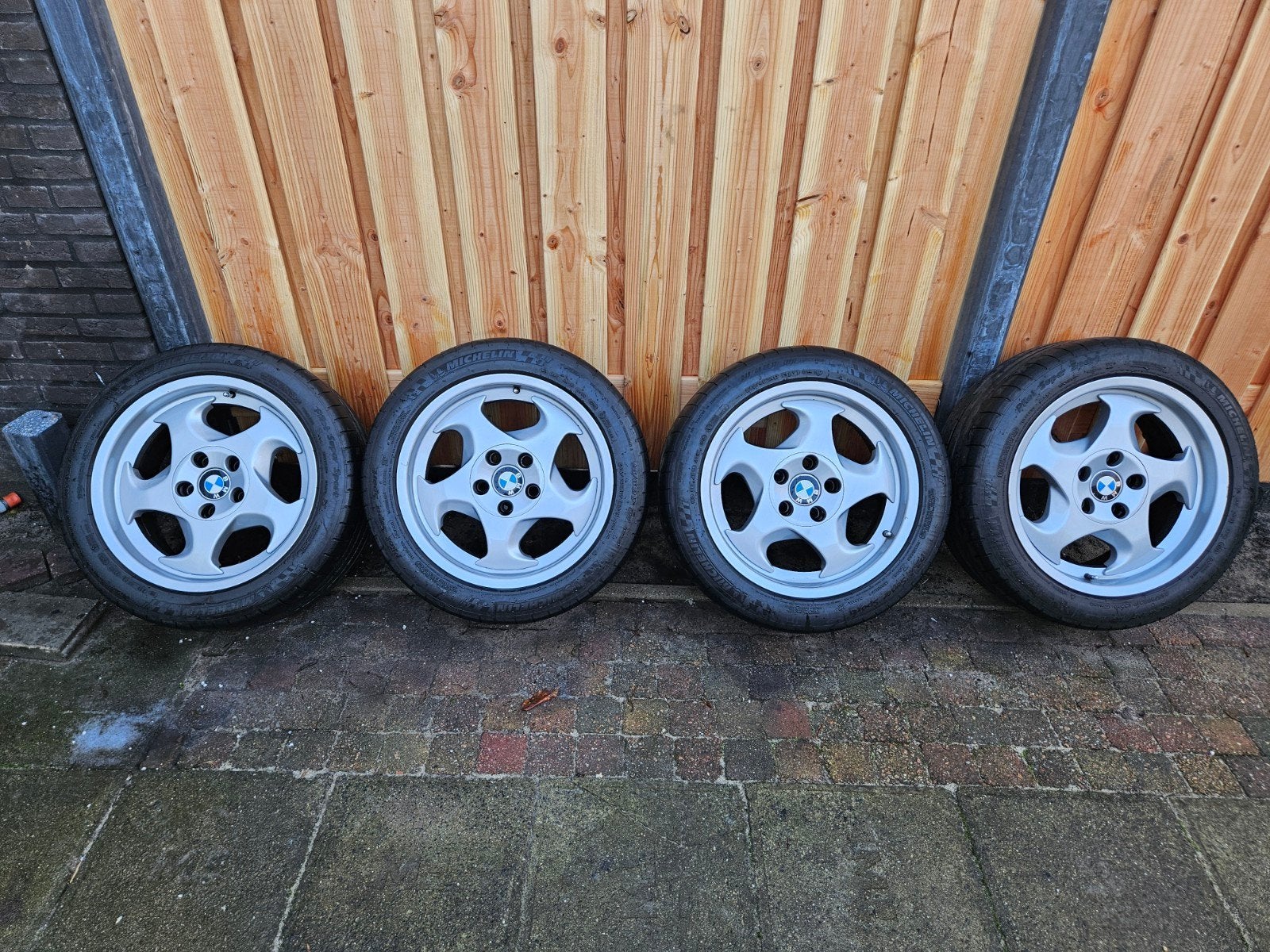 BMW klassiek oldtimer velgen. Style-21 M5 throwing stars., Auto-onderdelen, Banden en Velgen, Ophalen, Gebruikt, Banden en Velgen