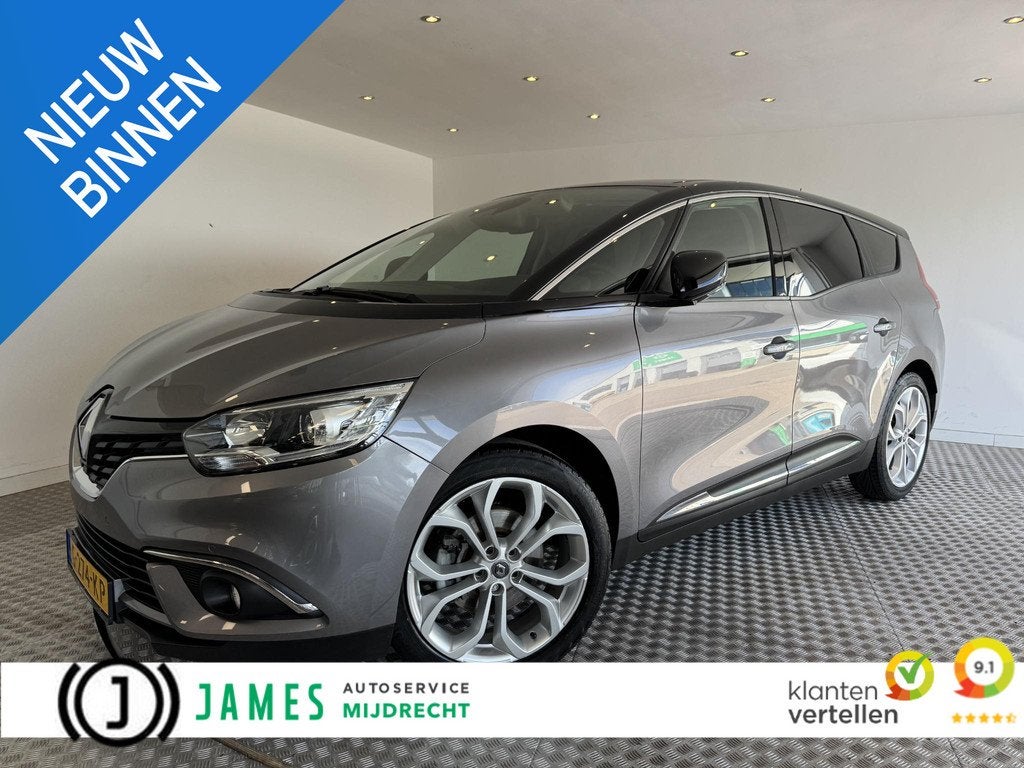 Renault Grand Scénic 1.3 TCe Intens Automaat 7-persoons, Stof, Euro 6, 4 cilinders, 7 stoelen