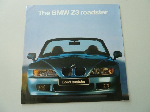 1995 BMW Z3 Roadster Brochure USA, Ophalen of Verzenden, Zo goed als nieuw, BMW