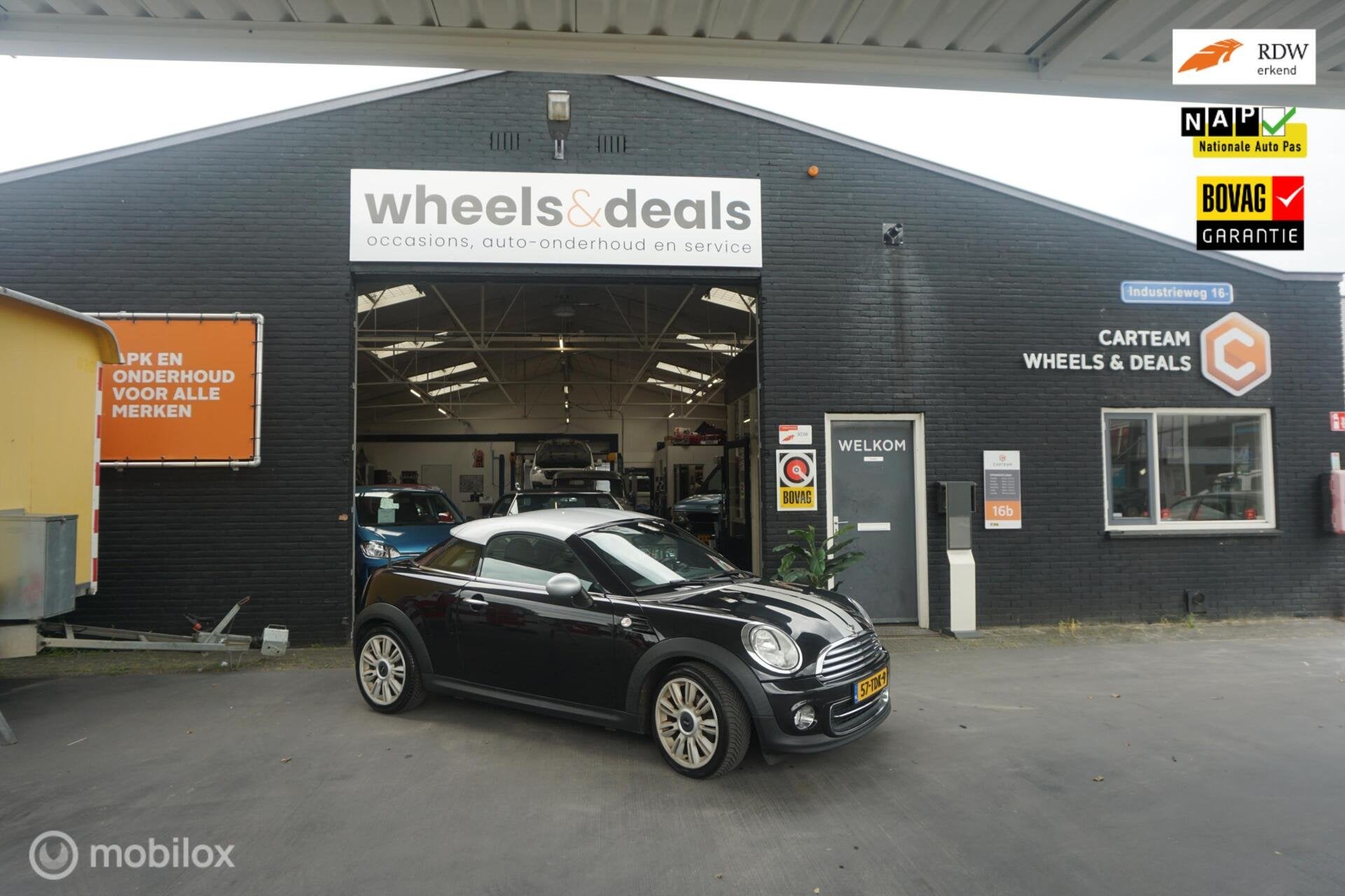 Mini Coupé 1.6 Cooper Chili, Voorwielaandrijving, Euro 5, Gebruikt, 4 cilinders