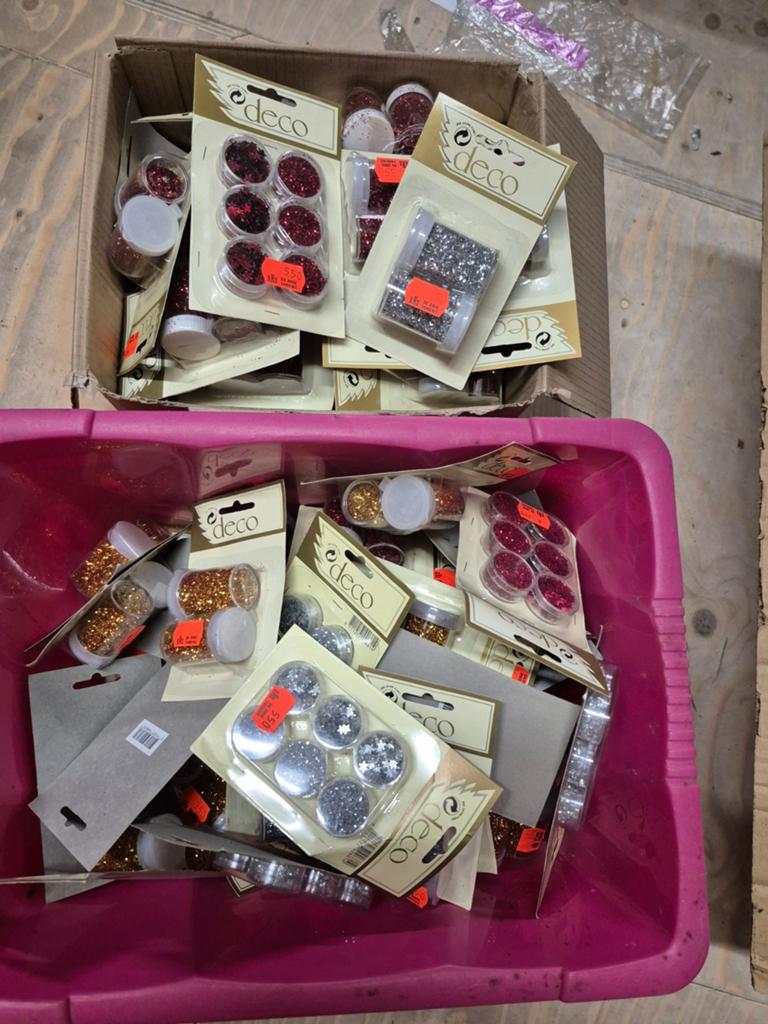 Partij 76 stuks glittersets, Ophalen of Verzenden, Nieuw