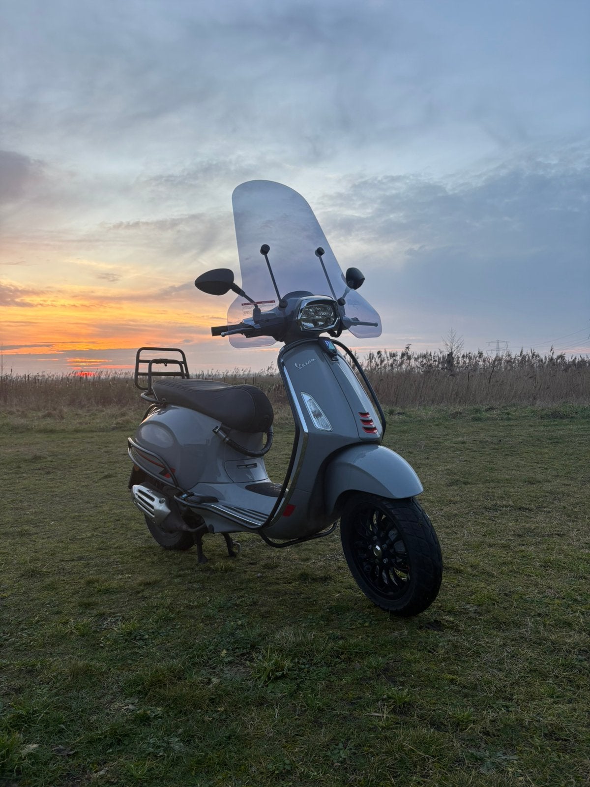Vespa Sprint nardo grey 2020 met geheel nieuwe onderdelen, Ophalen of Verzenden, Zo goed als nieuw, Benzine