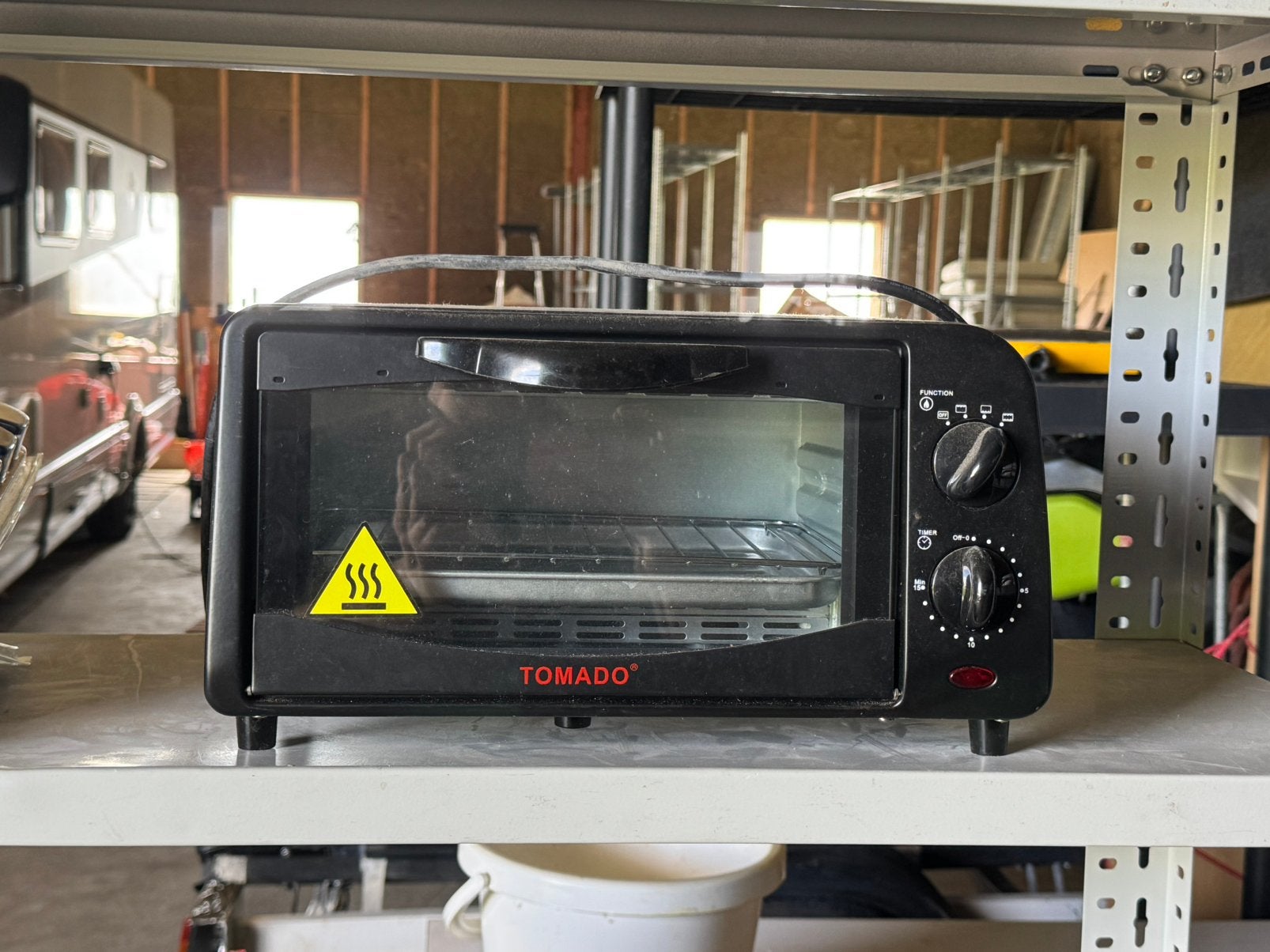 Tomado magnetron, Ophalen, Zo goed als nieuw