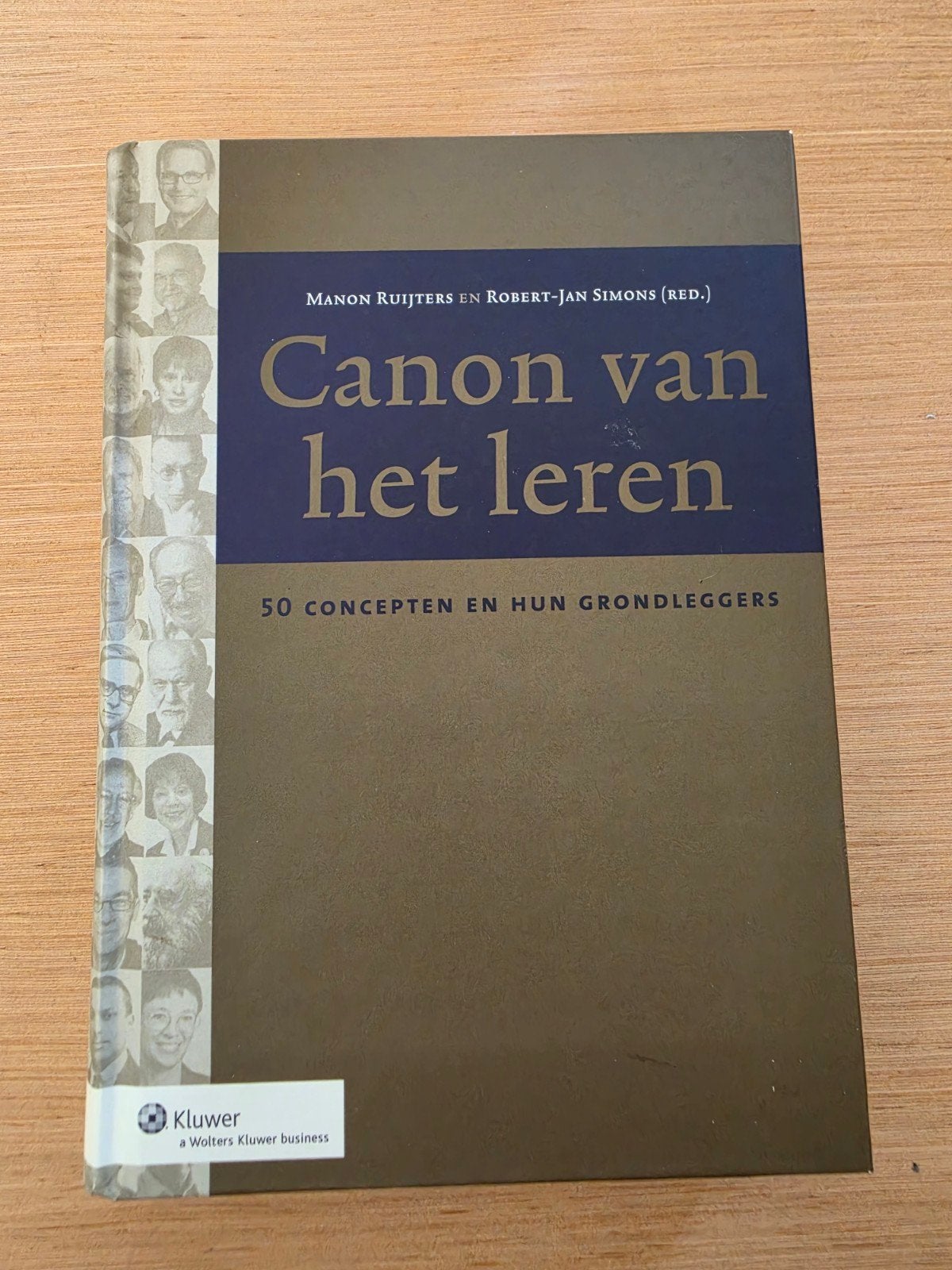 Canon van het leren - 50 concepten en hun grondleggers, Boeken, Manon Ruijters en Robert-Jan Simons (red.), Zo goed als nieuw