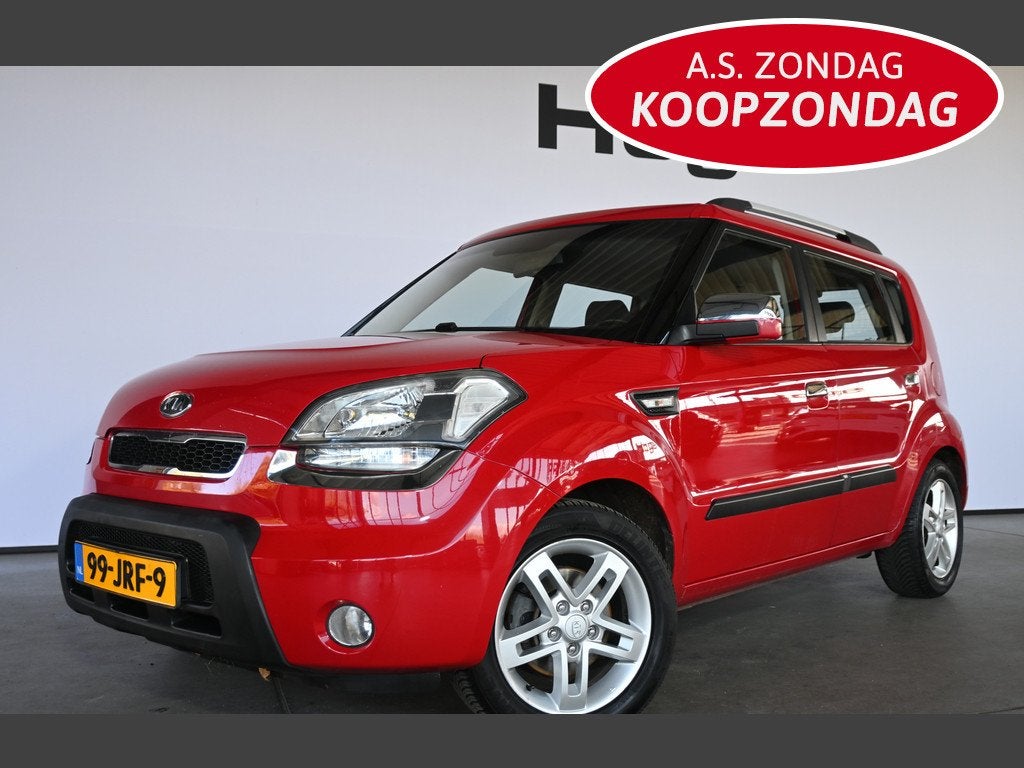 Kia Soul 1.6 X-tra Airco Cruise Control Trekhaak All in Prij, Voorwielaandrijving, Met garantie (alle), 49 €/maand, Origineel Nederlands