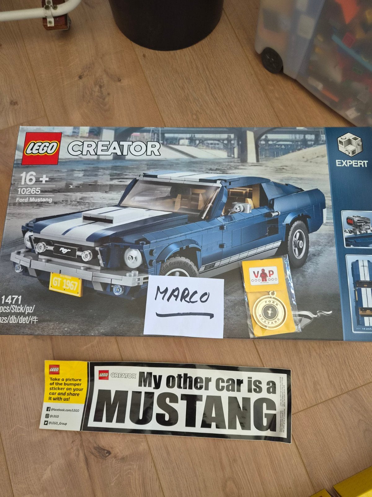 Lego Creator Expert Ford Mustang 10265 - Nieuw en Sealed, Ophalen, Nieuw